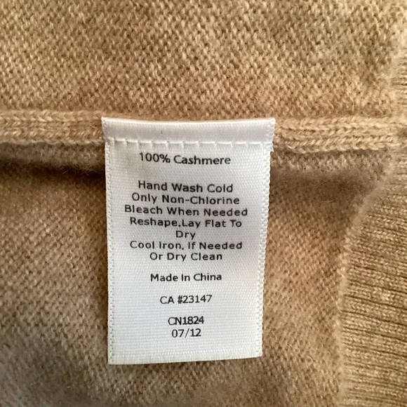 Talbots Pure Cashmere Boatneck Sweater - Picture 6 of 7